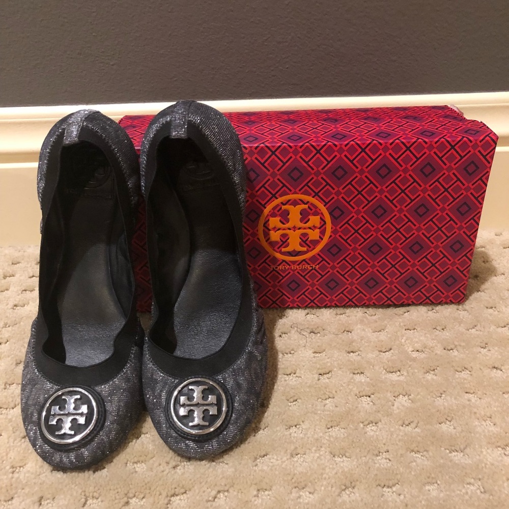 Tory Burch Caroline 2 Leopard Ballet Flat